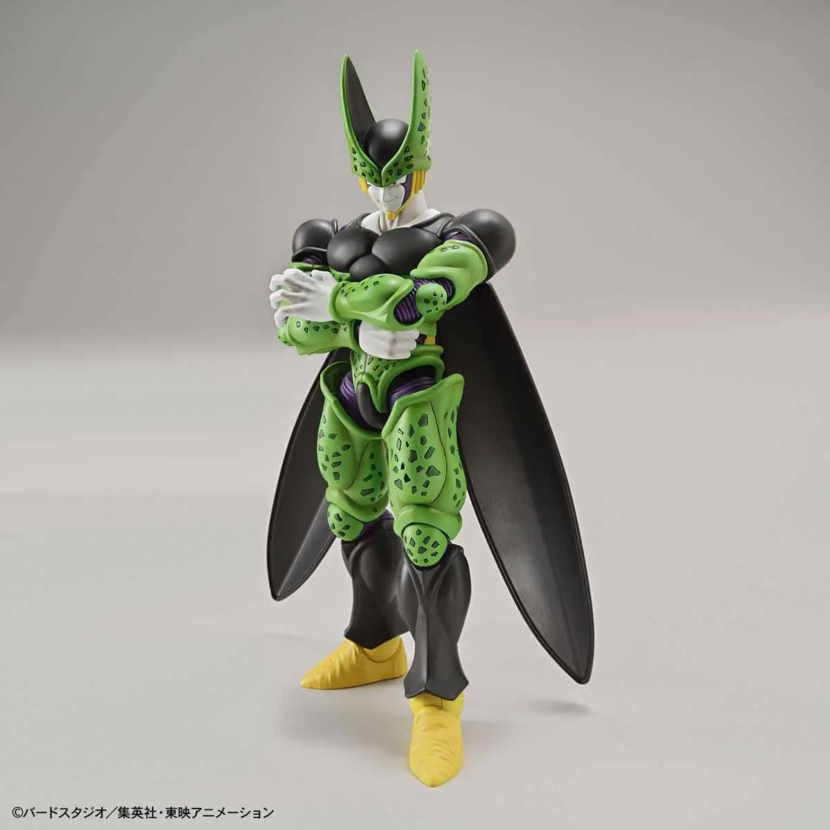 Bandai Original Standard Frs Series Dragon Ball Z Cell Model Kit 18cm Perfect Cell Action Figure Collection Decoration Toys Doll