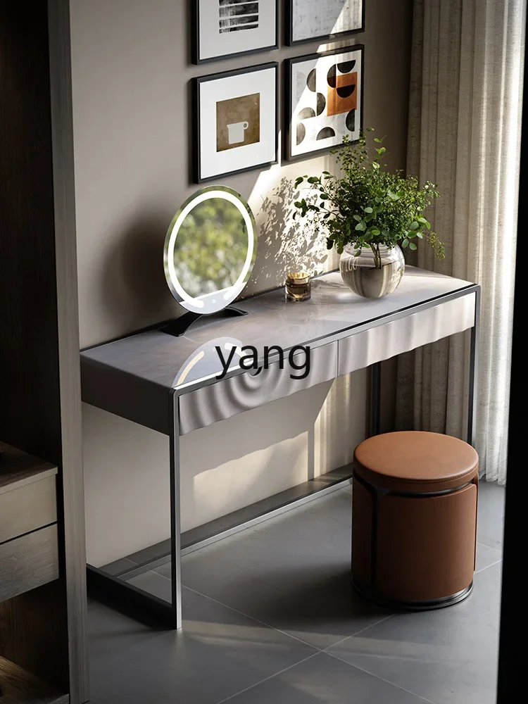 Yjq Dresser Villa with Modern Ripple Natural Marble Dresser