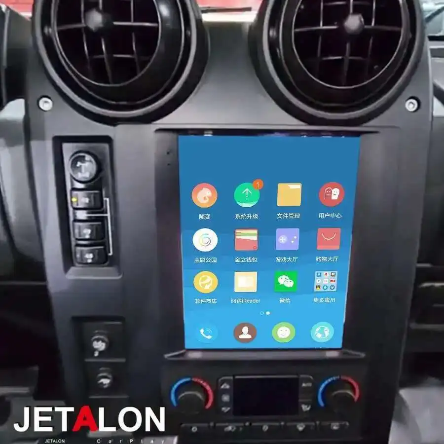 GPS Navi Auto Bluetooth Radio samochodowe dla Hummer H2 2002 - 2009 Android 14 Multimedialny odtwarzacz wideo Radio Stereo Head Unit Carplay
