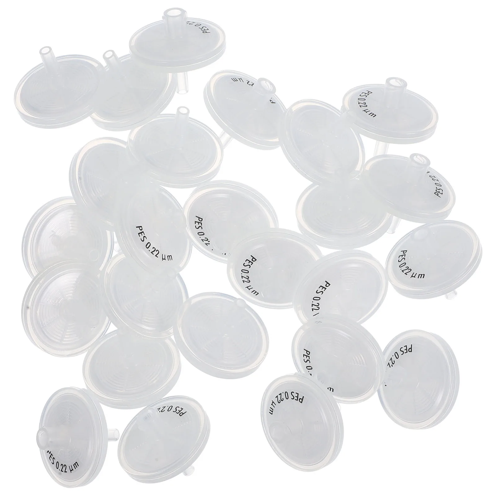 

25 Pcs Syringe Filter Filtration Equipment Plastic Holder Membrane Filters