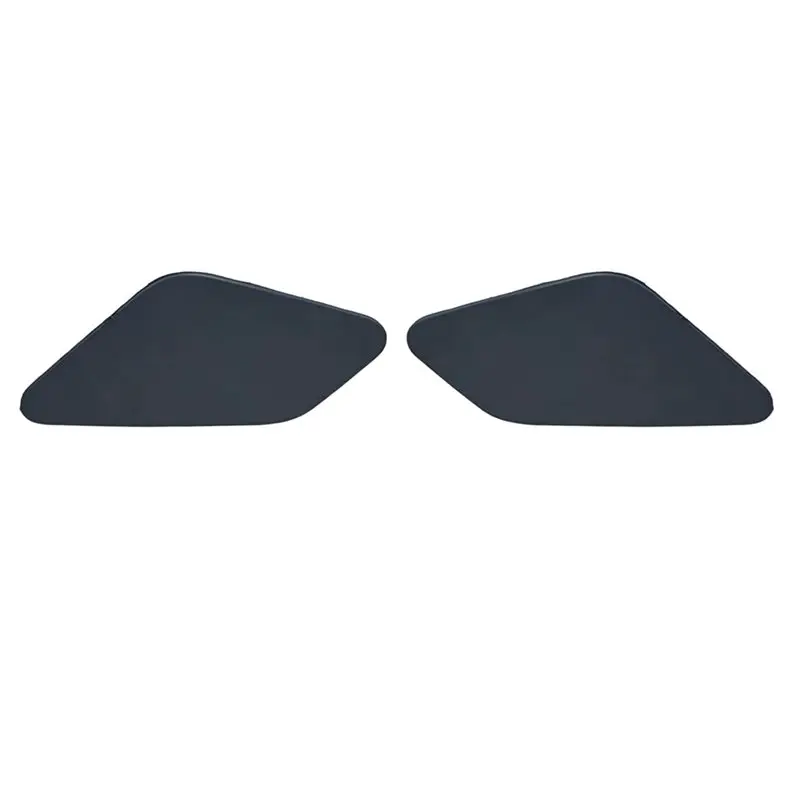 

For VW Seat Leon 2013-2016 Compatible Front Bumper Headlight Washer Nozzle 1 Pair Spray Cover Cap 5F0807753 5F0807754