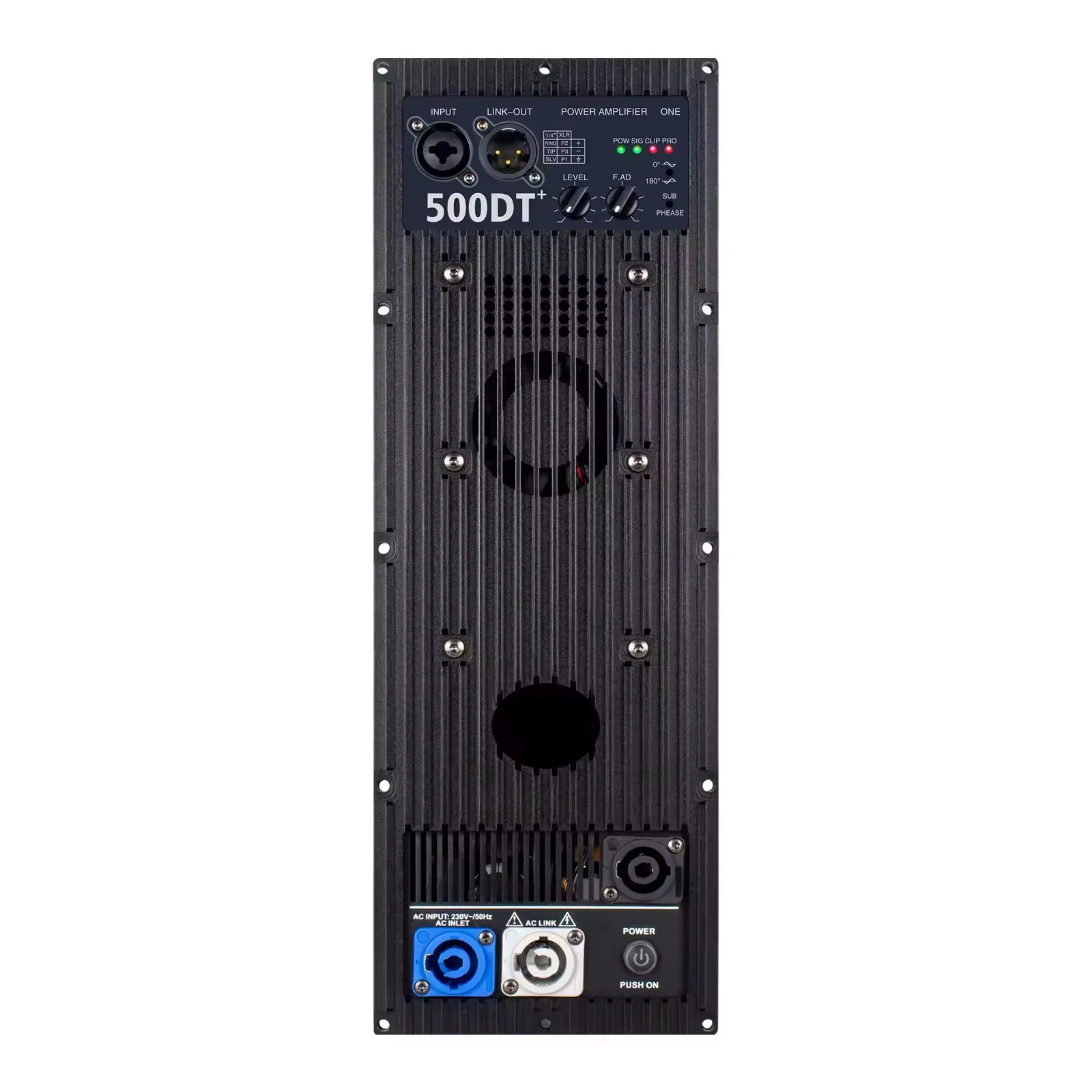 

500DT Digital Built-in Power Amplifier Module Class D Subwoofer Module Board 1*500W 4ohm Modulo Amplificador De Audio