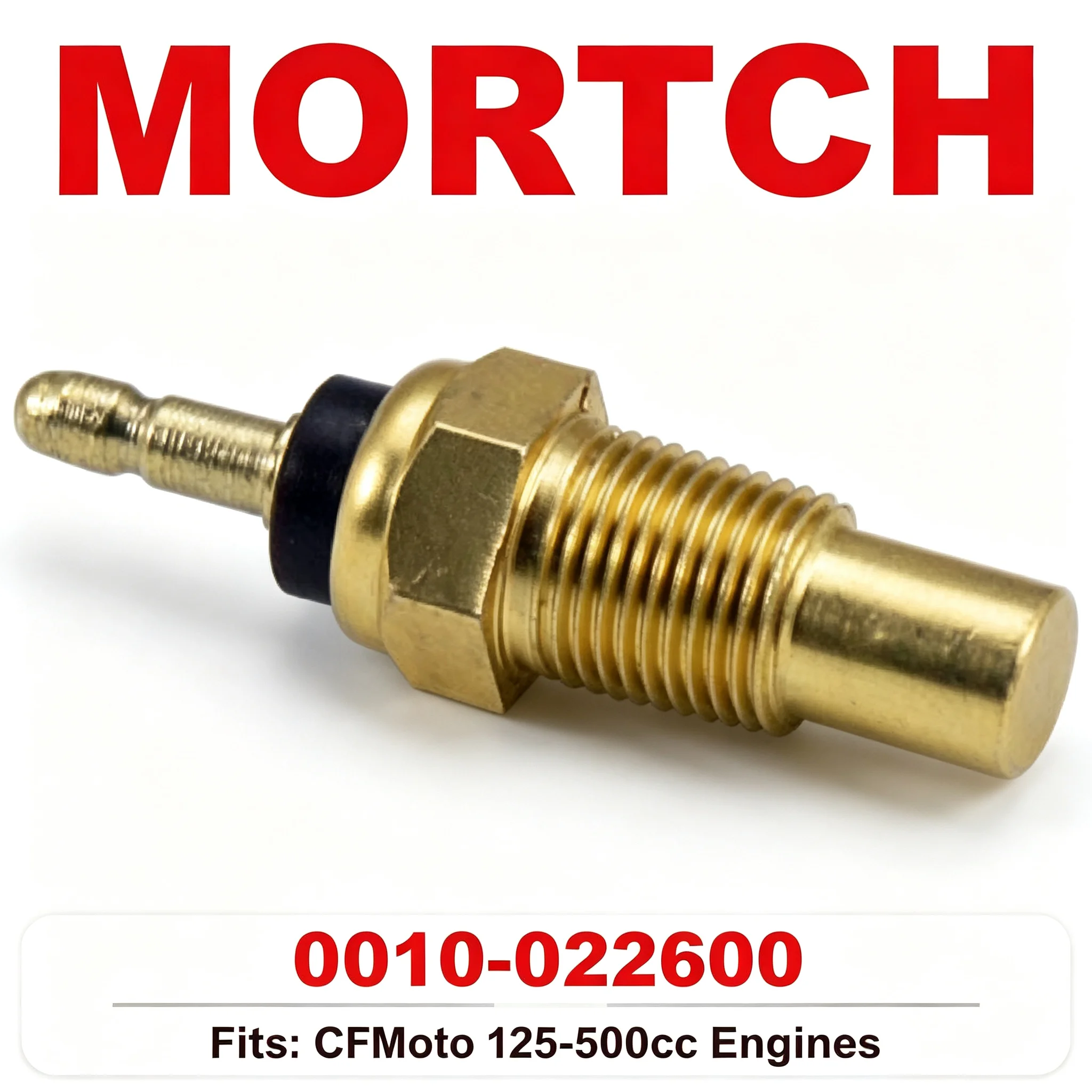 Engine Water Temperature Sensor 10mm 1.2K Ohm 0010-022600 For CFMoto ATV UTV SSV CF500 CF625 X5 X6 Z6 CF188 CF196S