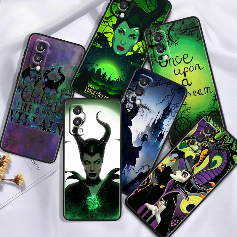 Disney Poison Queen Cool For OnePlus 11 10T 10R 9R 8T 7T Nord N300 N200 N100 2T CE2 Lite N20 N10 Pro Black Soft Phone Case