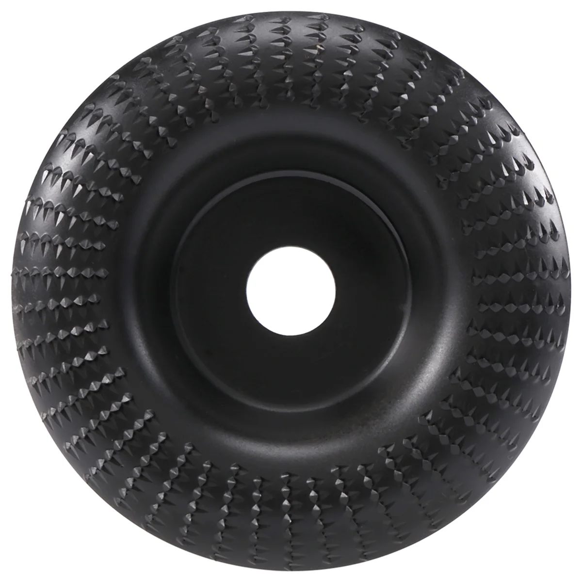 A93Z Grinder Wheel Disc 4 Inch Wood Shaping Wheel, Wood Grinding Shaping Disk for Angle Grinders with 5/8inch Arbor