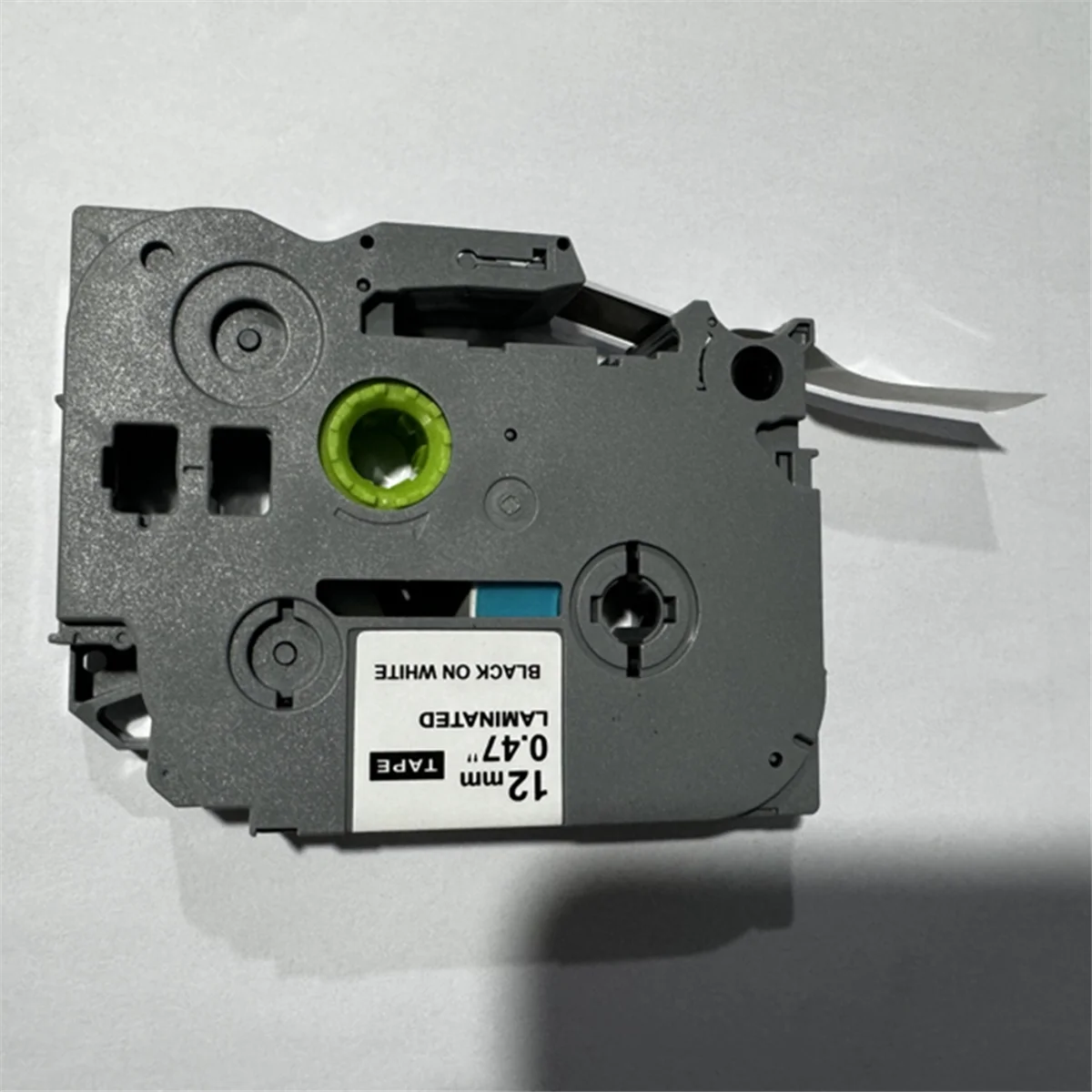 ABGV 10 قطعة 12 مللي متر TZe231 متوافق مع P-Touch TZe221 TZe211 TZe-شريط تصفيح أبيض 5 ألوان مختلطة