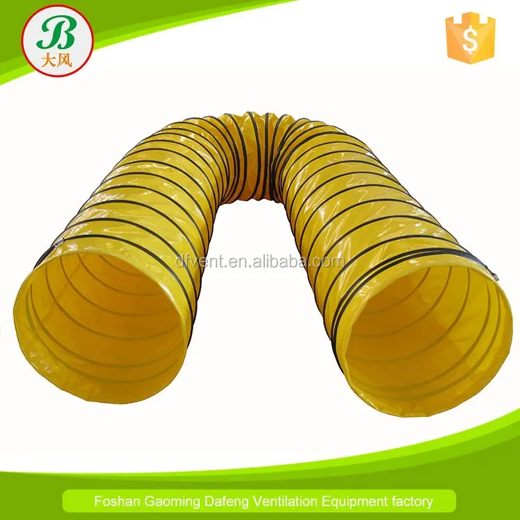 24 Inch PVC Coated Agility Dog Tunnel 20ft Ducting Flexible Hose