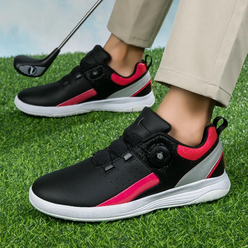 

Professional Golf Sport Sneakers Waterproof Trainers Golfing Anti-slip Shoes Comfortable Leisure Footwear Men's New Golf Shoe