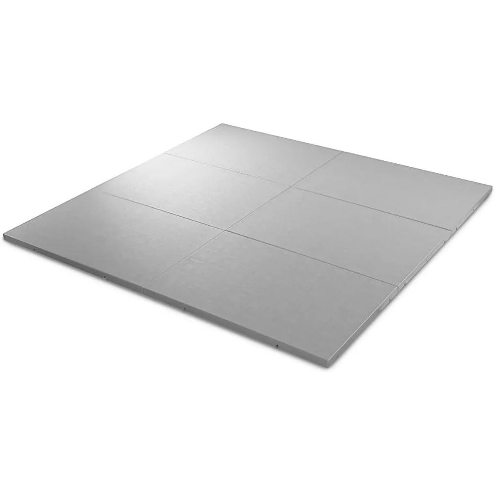 Handi Spa Pad - 6 Pack (8'x8') Concrete Pad Alternative: Durable, Quick Setup & Easy Installation,Ideal Concrete Substitute Base