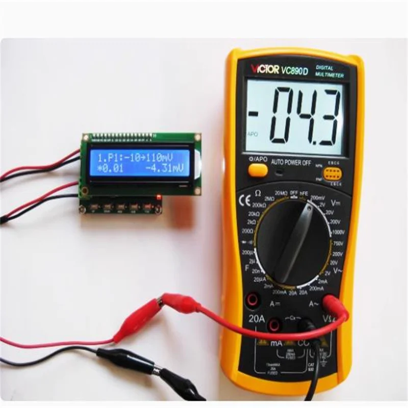 Temperature calibrator, analog thermocouple calibration instrument, thermocouple K, N type