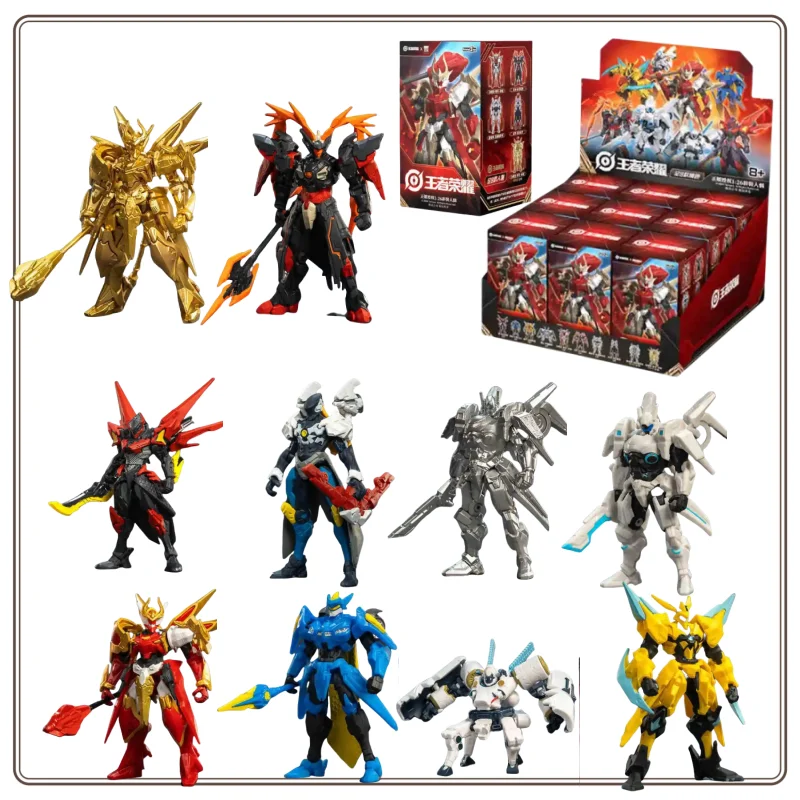 

1:26 Original Fondjoy Honor Of Kings 7cm Toys Action Figure Sun Wukong Zhao Yun Lv Bu Collection Anime Model Kids For Gifts