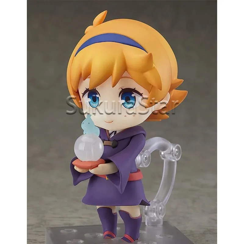 【In-stock】GSC Nendoroid 859 Lotte Jansson Little Witch Academia Painted Finished Anime Collectible Figure Toy Gift For Kids