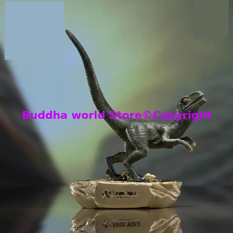 POP dinosaur Figure Limited Figurine Velociraptor copper Carving ornament Sculpture Home office Popular decorative Birthday Gift