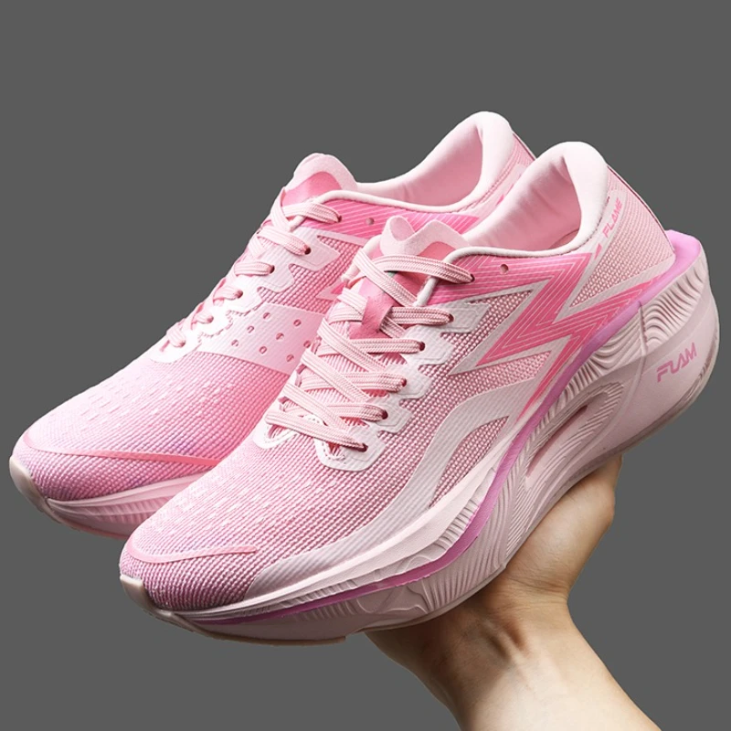 

New Women Sports Running Shoes Marathon Breathable Lightweight Men Comfortable Athletic Nonskid Sneakers
