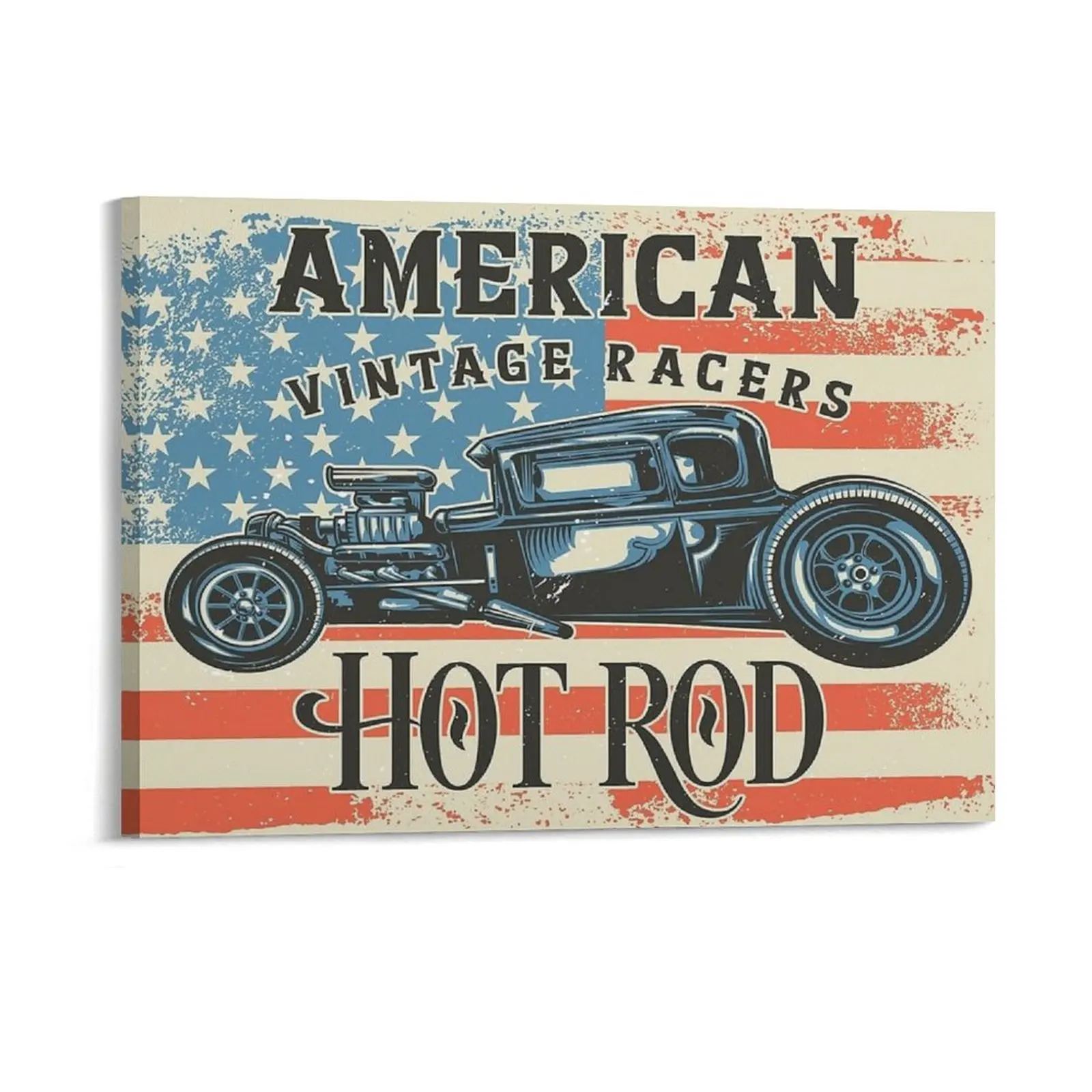 American Hot Rod Canvas Painting Kitchen Cinema Kitchen Designer Home Framed Wall Paintings