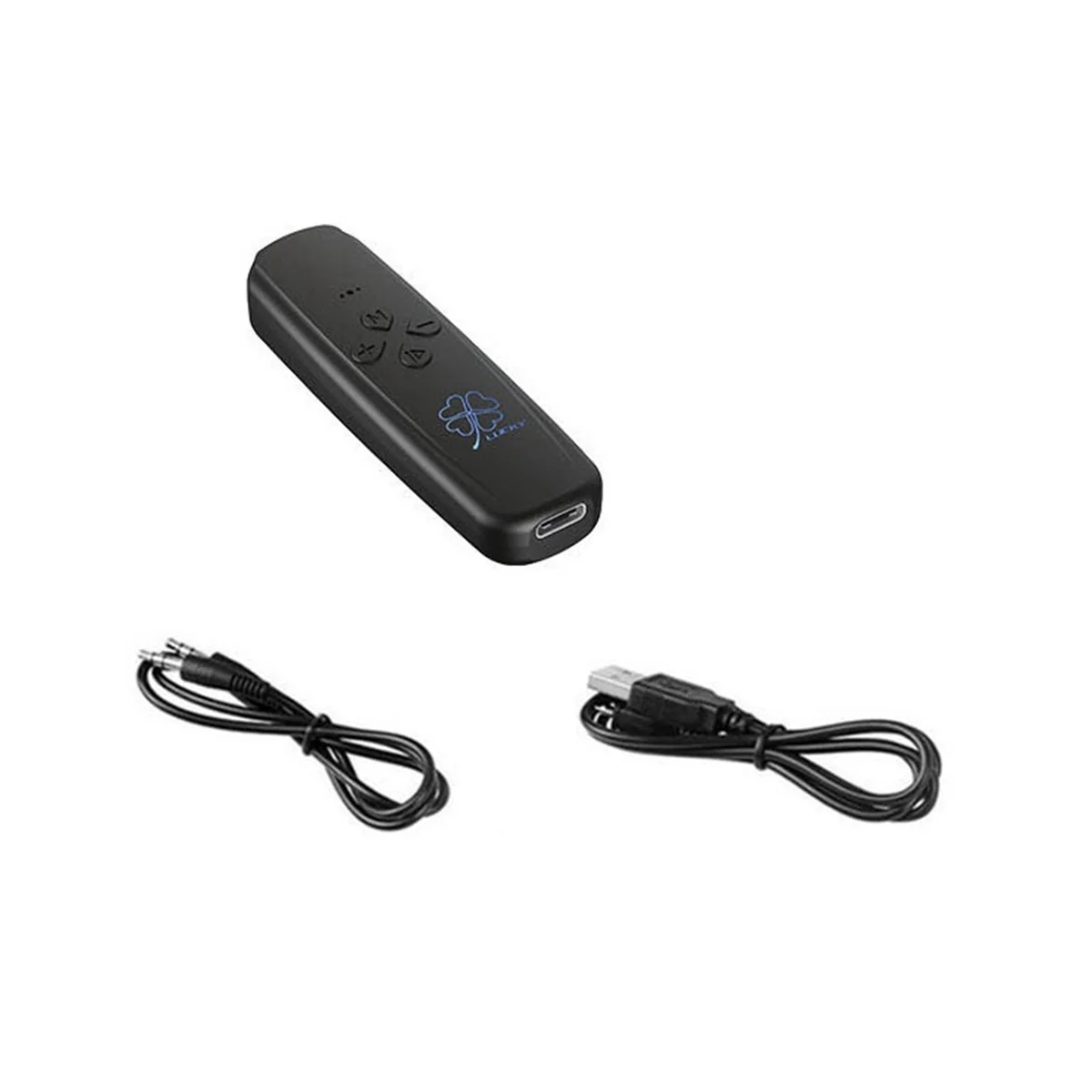 Receptor do transmissor sem fio Bluetooth, adaptador de áudio do carro, TV Stick, transmissor de computador, 2-em-1, Bluetooth 5.2