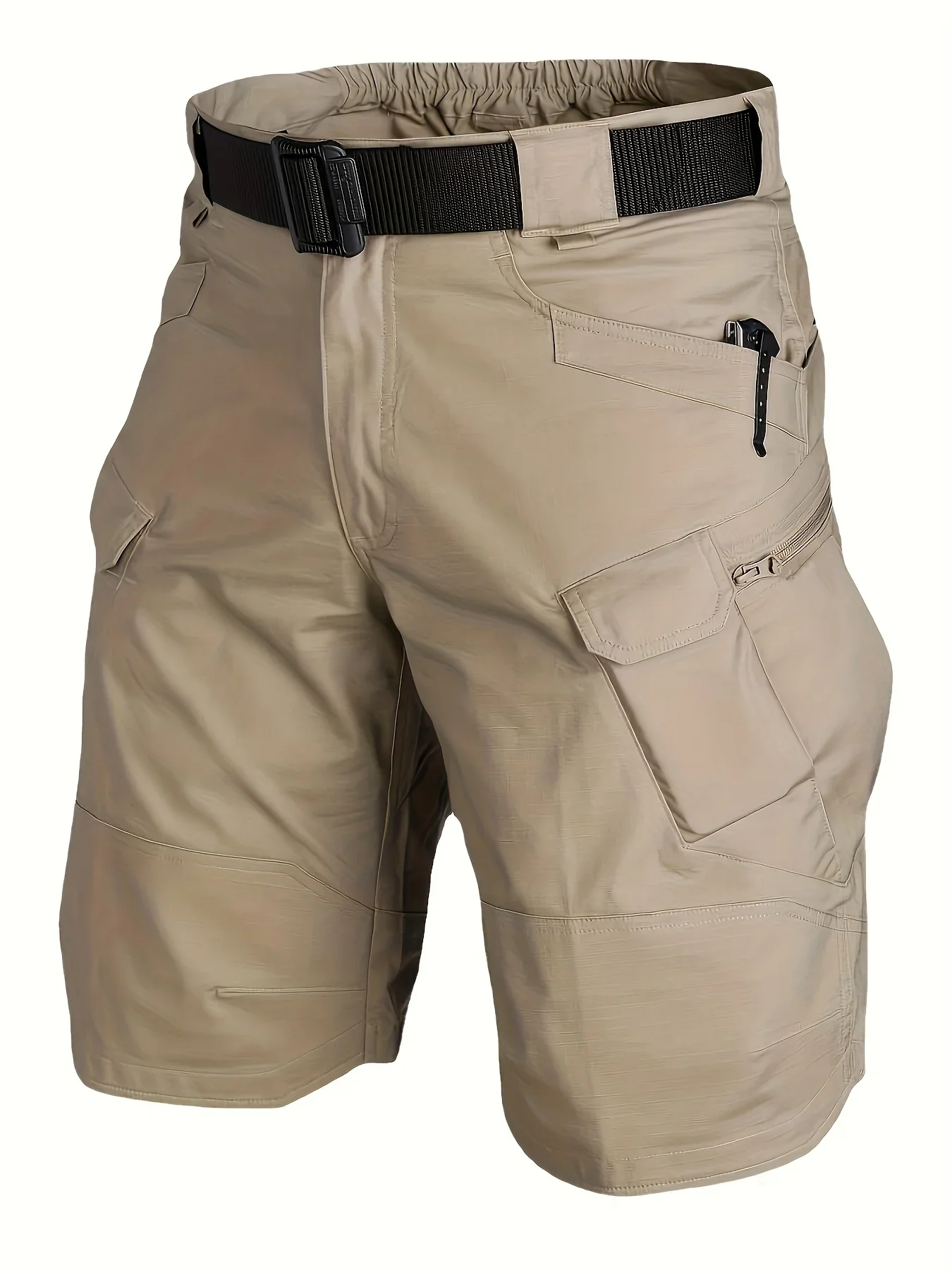 2026 Neue Herren Cargo-Shorts Taktische Freizeithose Sommer Dünn Schnelltrocknend Workout Multi-Taschen Outdoor Trekking Wanderhose – Detail 9