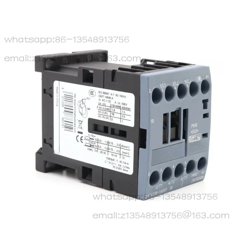 

Контактор 3RT6015-6016-6017-6018-1AN21-1AF01-1AF02-1AB01 прямые продажи с завода