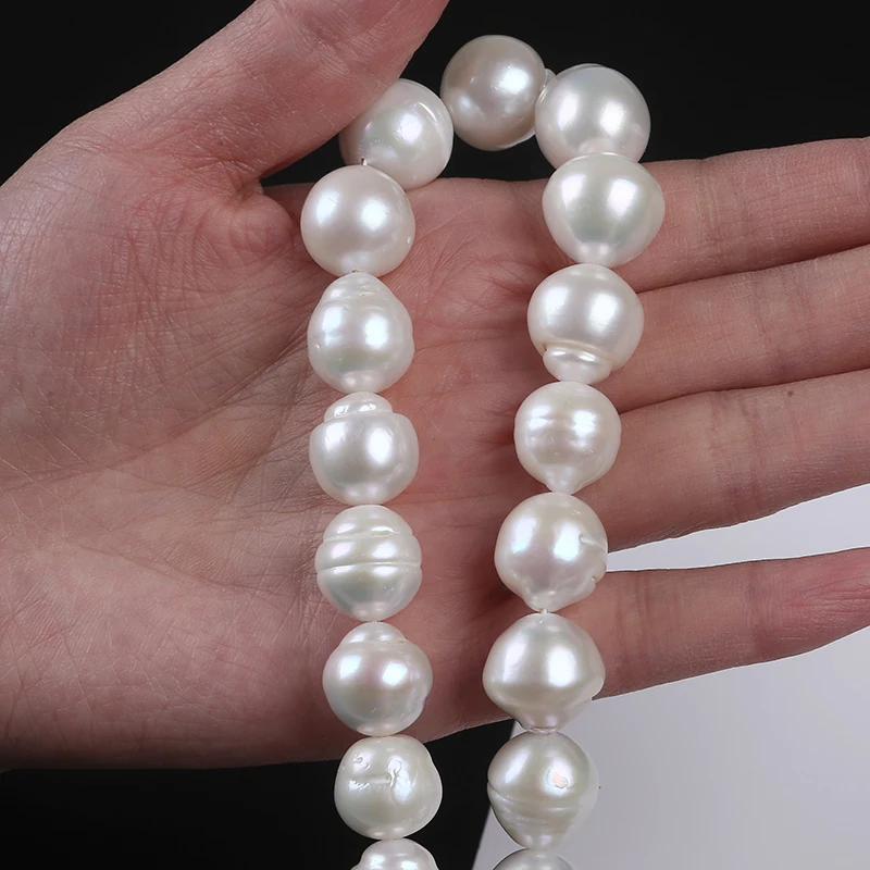 

13-15mm Hot Sale Big Baroque Freshwater Pearl Strand