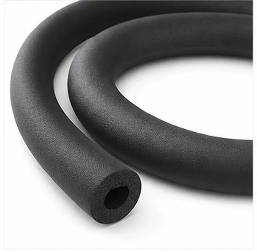 Self-Adhesive Pipe Insulation Foam 16Mm Inner Diameter 9Mm Thick Frost Resistant Outdoor Air Conditioning Solar Rubber-Plastic