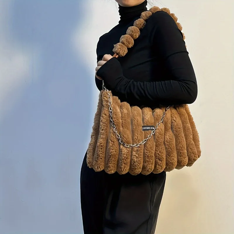 

Женская плюшевая сумка через плечо с принтом тай-дай — большая вместительная сумка для ежедневного использования, плюшевая сумка с принтом тай-дай, ручная плюшевая сумка