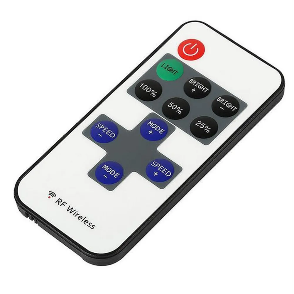 Wireless Strip 10-Level Dimmer Remote For Led Strip Lights Rgb Led Controller Mini Single Color Controller Long Range