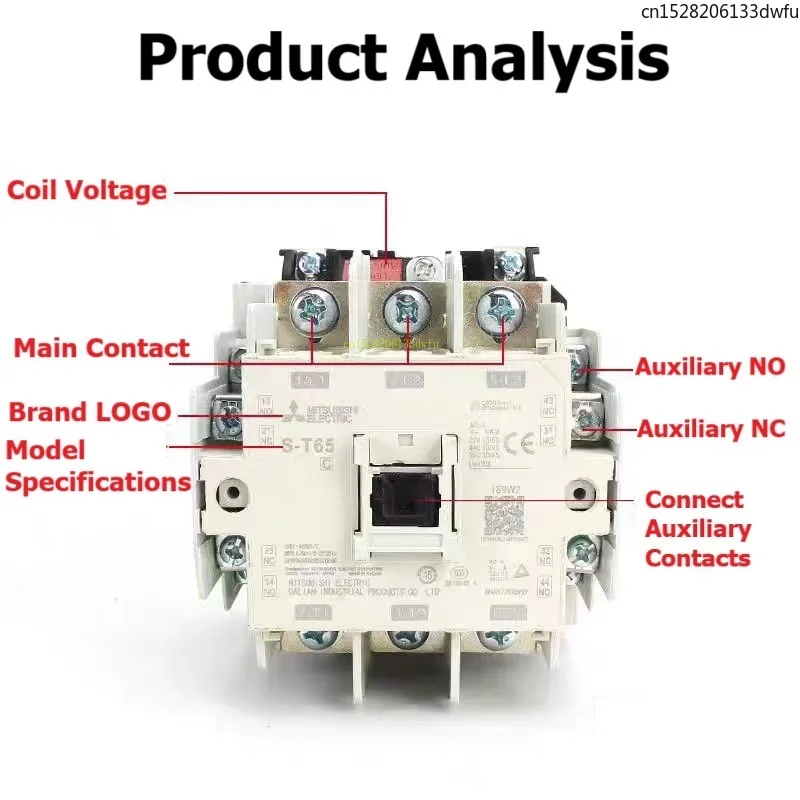 ST-10-11 S-T12 S-T20 S-T21/25/35/50/65-80-100 AC Contactor 110V 220V 380V CJX2 NXC LC1 LC1N LC1D