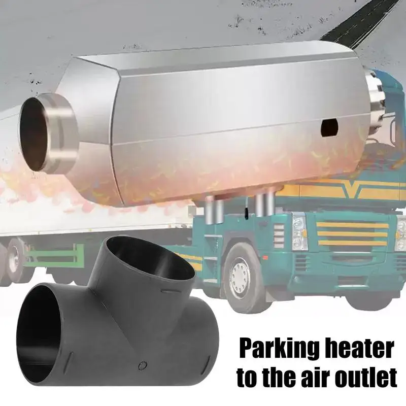 

Car Heater Air Ducting Elbow Pipe 60mm 3 Way Air Ducting Elbow Pipe T Shape Outlet Connector 3 Way Air Ducting Elbow Pipe T