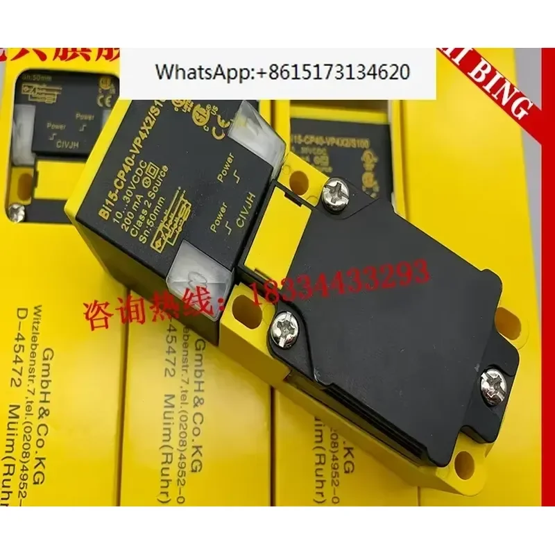 New BI15 BI15U CP40 VP4X2 S100 Proximity Switch High Temperature Sensor