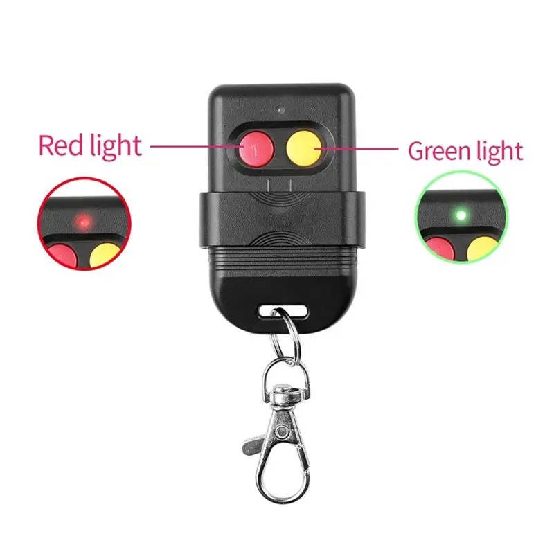B50B-Smart Copy Remote Control Fixed Code 2 Channel Duplicator For Garage Door Opener Or Alarm System 330Mhz