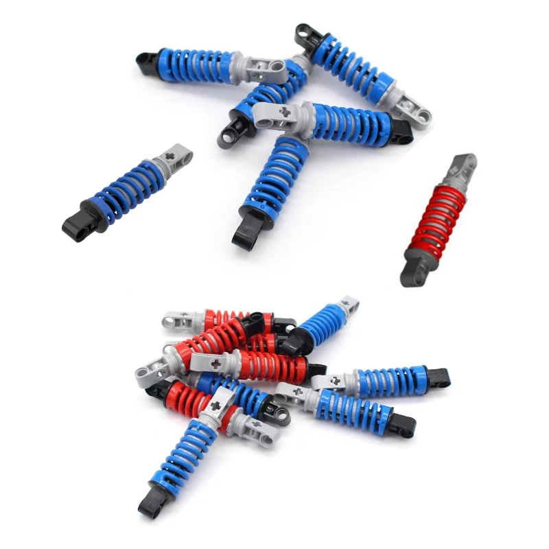 MOC Building Block Car & Motorcycle Shock Absorber Spring Modification & Assembly Kit 79717 Educational Toy Accessories Gift
