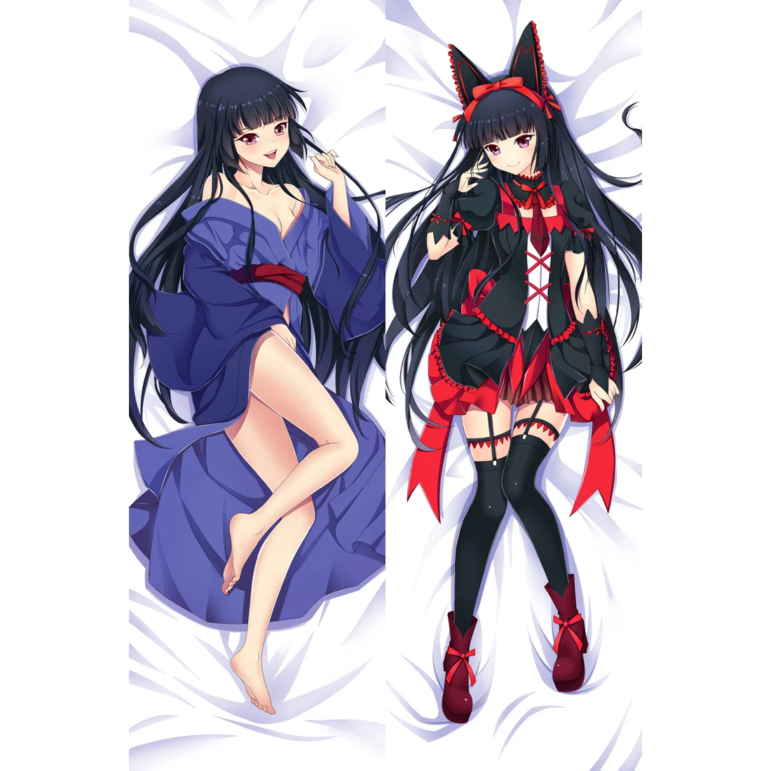 

Gate: Where The Jsdf Fought Dakimakura Cover Rory Mercury Yao Ro Dussi Pillowcase Cartoon Bedding Decoration Anime Body Pillow