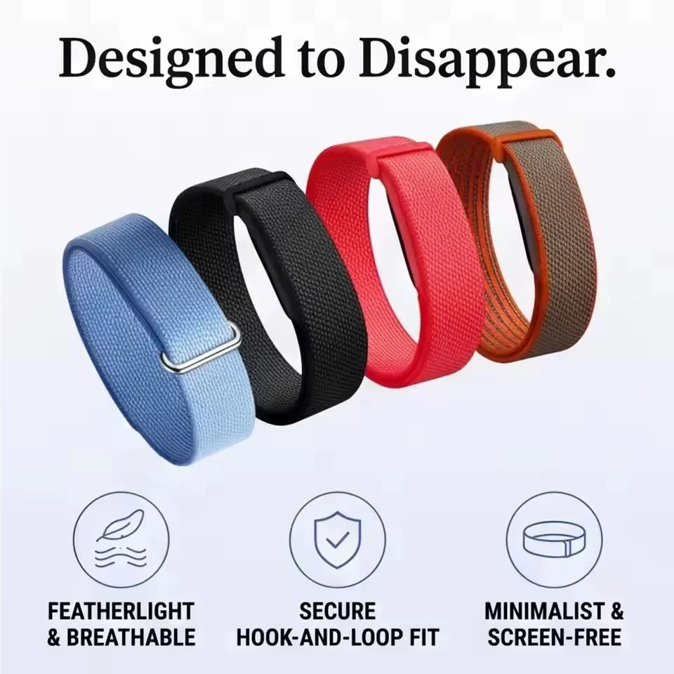 Nylon Loop Sport Braided Watch Strap for Google Fitbit Air Velcro Bracelet Breathable Quick-dry Band Wristband Replacement Parts