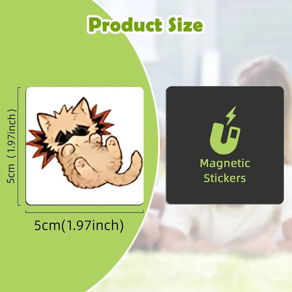 FOR MHA Katsuki Bakugo Fridge Magnetic Refrigerator Magnet Pet Home Decor Kitchen Gift Souvenir Hot Sale
