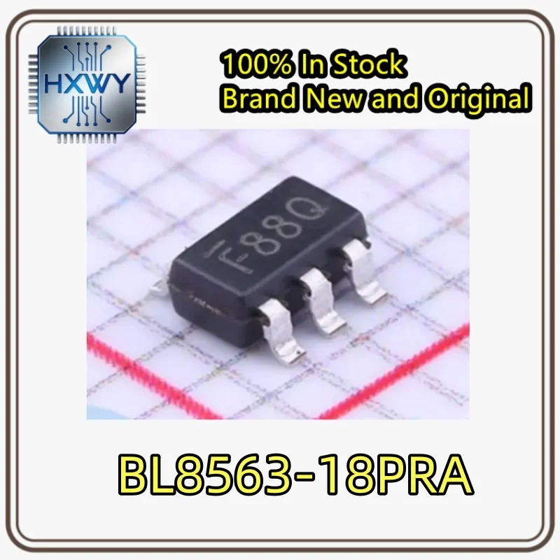 100/500 pieces BL8563-18PRA SOT-23-5 1.8V 300mA 6V linear regulator IC new original stock