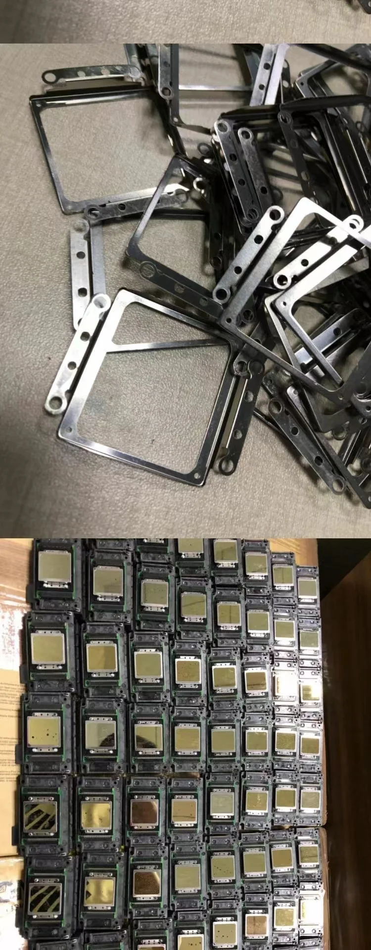 1 Buah DX5 XP600 L8058 XP1500 Penahan Kepala Cetak Penutup Logam Lembaran Besi Bingkai Aluminium Penutup Pelindung Logam Rangka Besi Pelindung