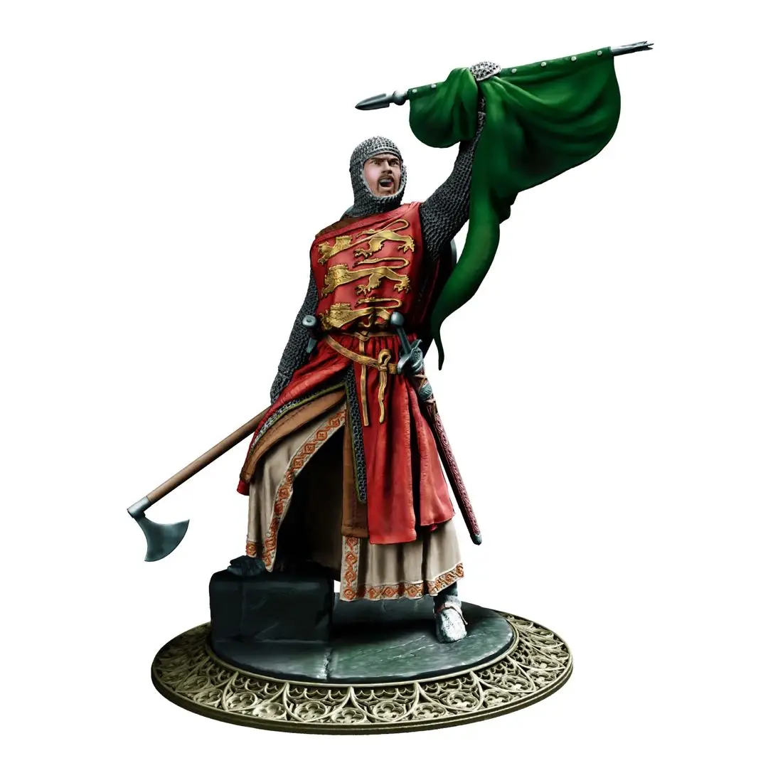 1/24  Resin Model Figure GK，Richard the Lionheart, Accra 1194 , Unassembled and unpainted kit