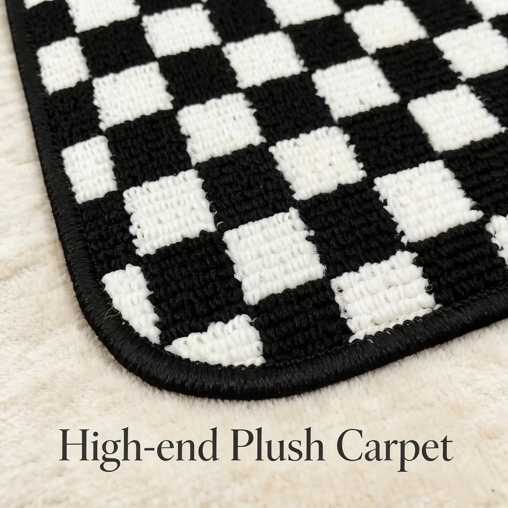Premium Plush Car Floor Mats Custom Fit for VW ID.3 LHD, Waterproof Anti-Slip Soundproof All-Weather Interior Carpet view 5