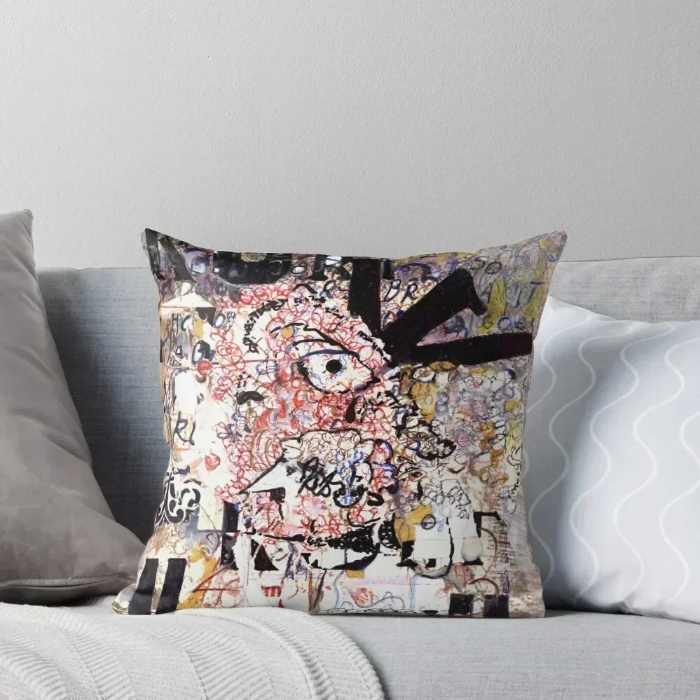 

Kurt Vonnegut Portrait Throw Pillow Cusions Cover Decorative Cushion Sofa Covers For Living Room Sofas Covers pillow