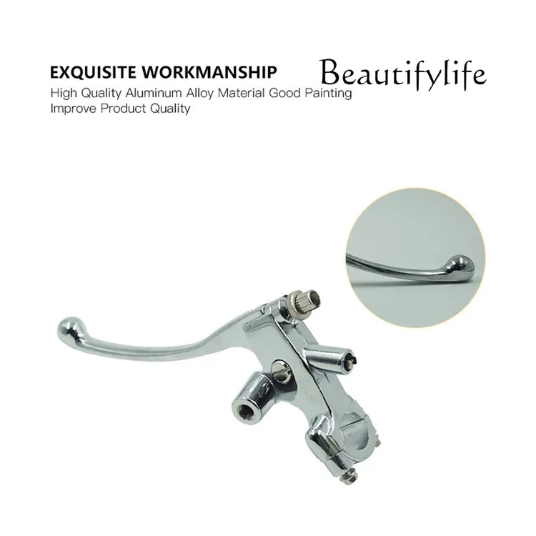 YJ 7/8 22MM Hydraulic Brake Clutch Master Cylinder Assembly With Bracket Scooter Modification Part