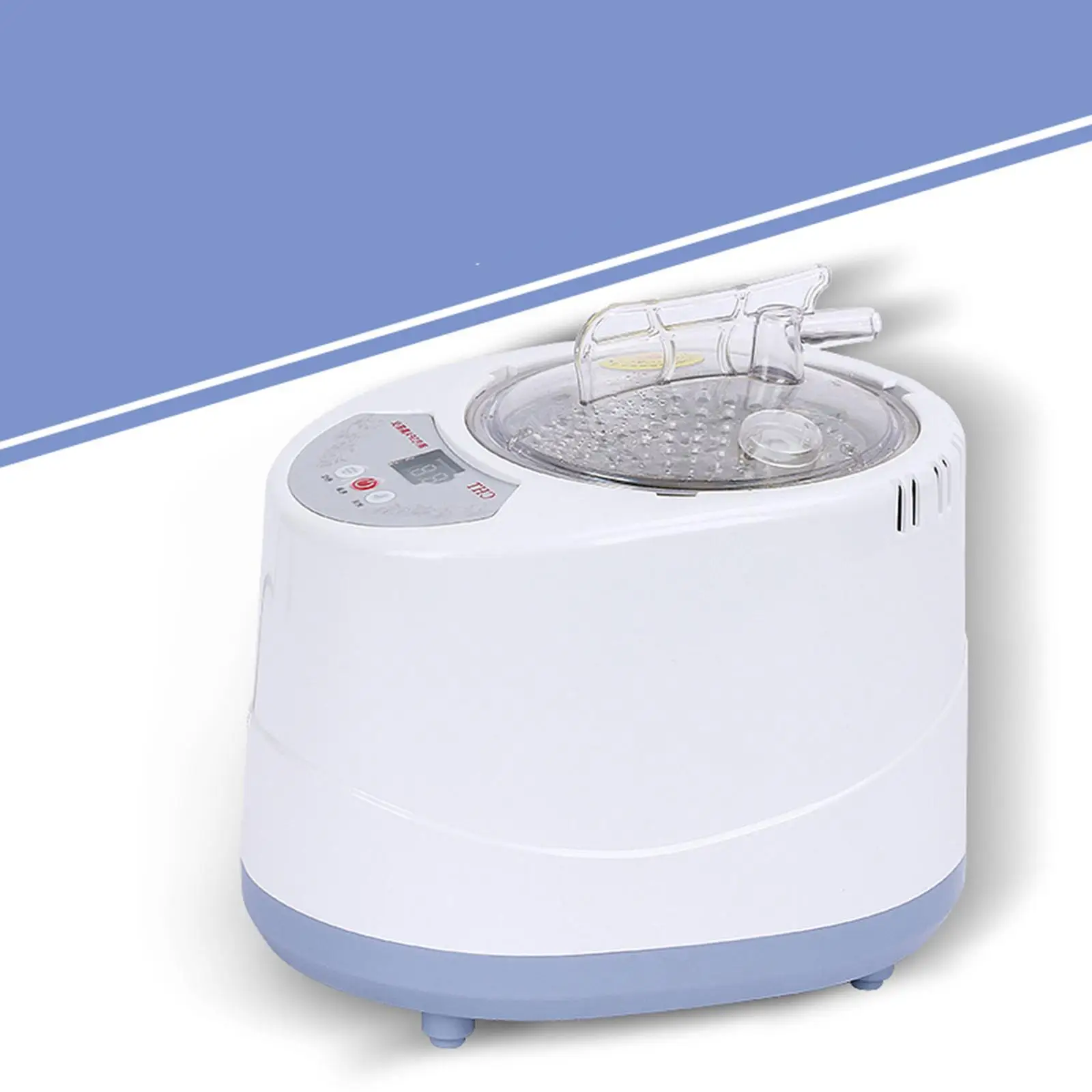 Portable Steam Sauna Steamer Pot 3L Capacity Stainless Steel with Timer Control for Home Bath SPA Body Steam Portable Steam Sauna Steamer Pot 3L Capacity Stainless Steel with Timer Control for Home Bath SPA Body Steam