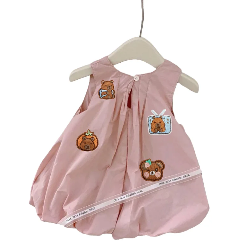 

Korean Handmade Embroidery Cloth Sticker Bear Patch Sticker Clothes Decoration Cute Cartoon Duckling Cloth Sticker Computer