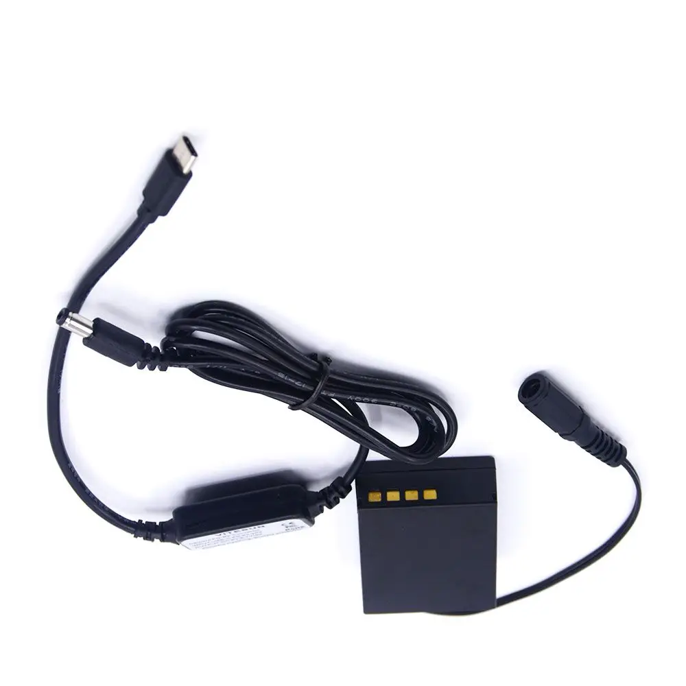 

USB C Power Cable BLH-1 Dummy Battery PS-BLH-1 DC Coupler for Olympus EM1 MARK II EM1-2 EM-1 Mark-2 Camera