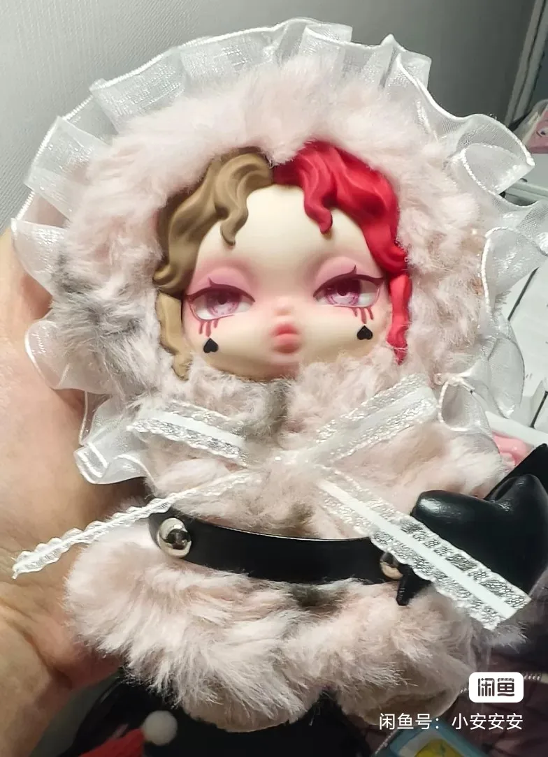 

Виниловая коллекционная кукла Alice Card Contract Series, модная подвеска с лицом, слепая коробка, фигурка, сумка, очаровательный подарок на день рождения для девочек и мальчиков