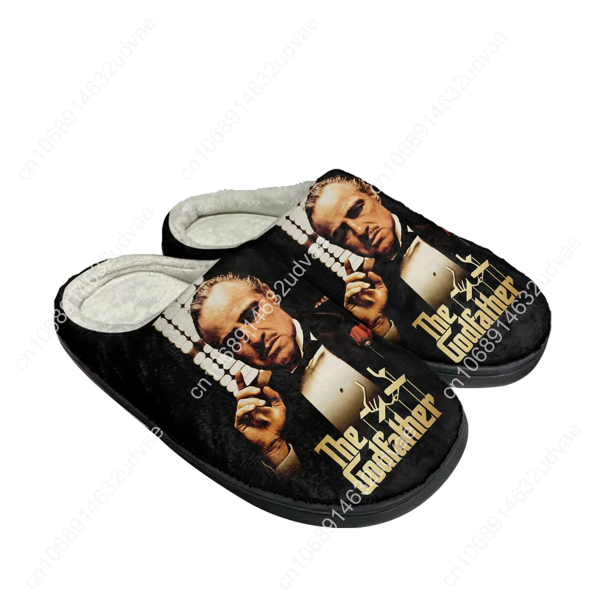 The Godfather Trilogy Home Cotton Slippers Mens Womens Sandals Plush Casual Keep Warm Shoes Thermal Indoor Slipper Custom Shoe