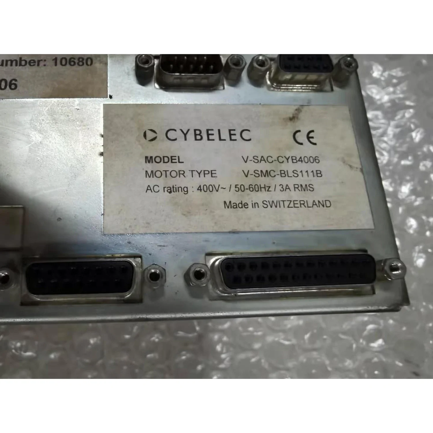 Сервопривод CYBELEC V-SAC-CYB4006 V-SMC-BLS111B