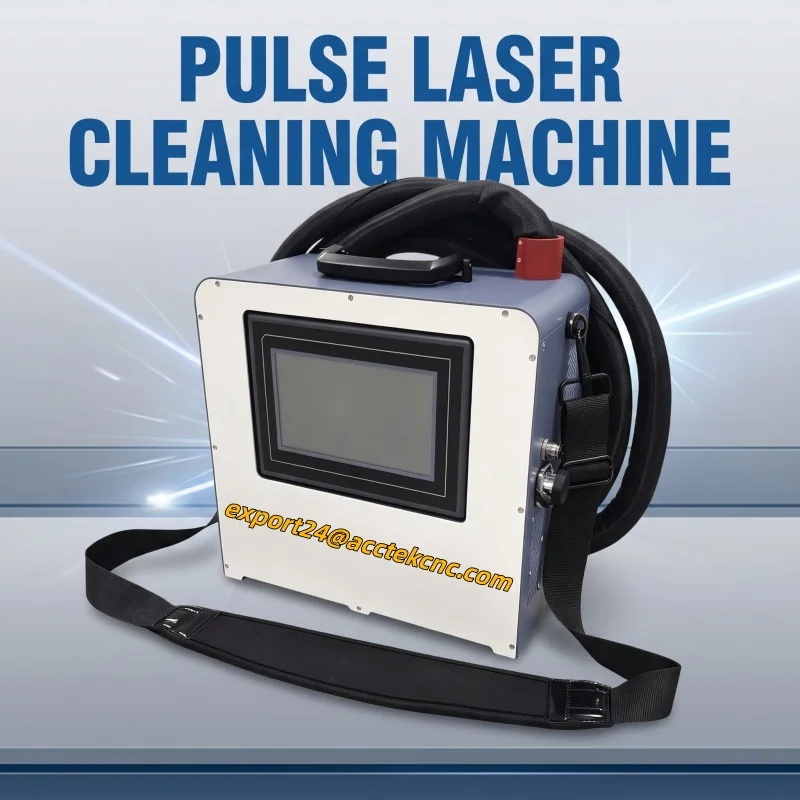 High Quality 500w JTP Pulsed Portable Laser Cleaner Mini Suitcase Pulse Laser Cleaning Machine for Wood Paint And Meta Rust