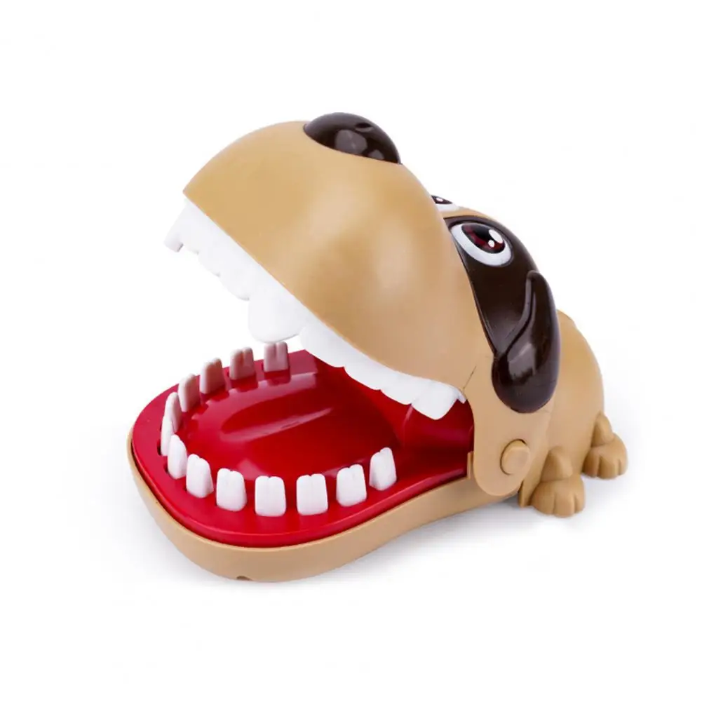 Parent-child Interaction  Funny Dog Extract Tooth Biting Hand Toy Creative Biting Hand Toy Interesting   Birthday Gift