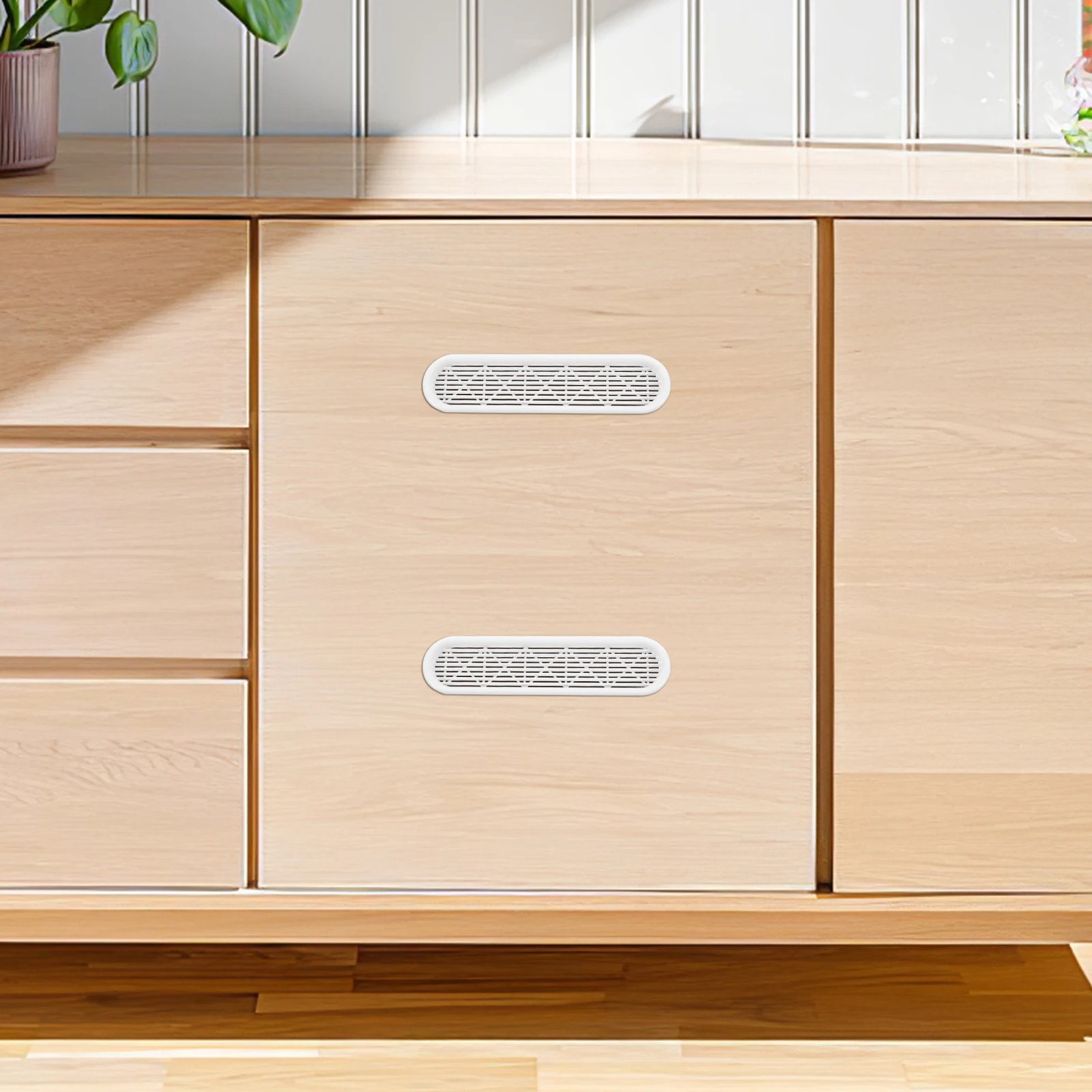 

4pcs Wardrobe Ventilation Grille Cabinet Air Vent Cover Modern Plastic Mesh Panel For Shoe Cabinet Heat Dissipation Air