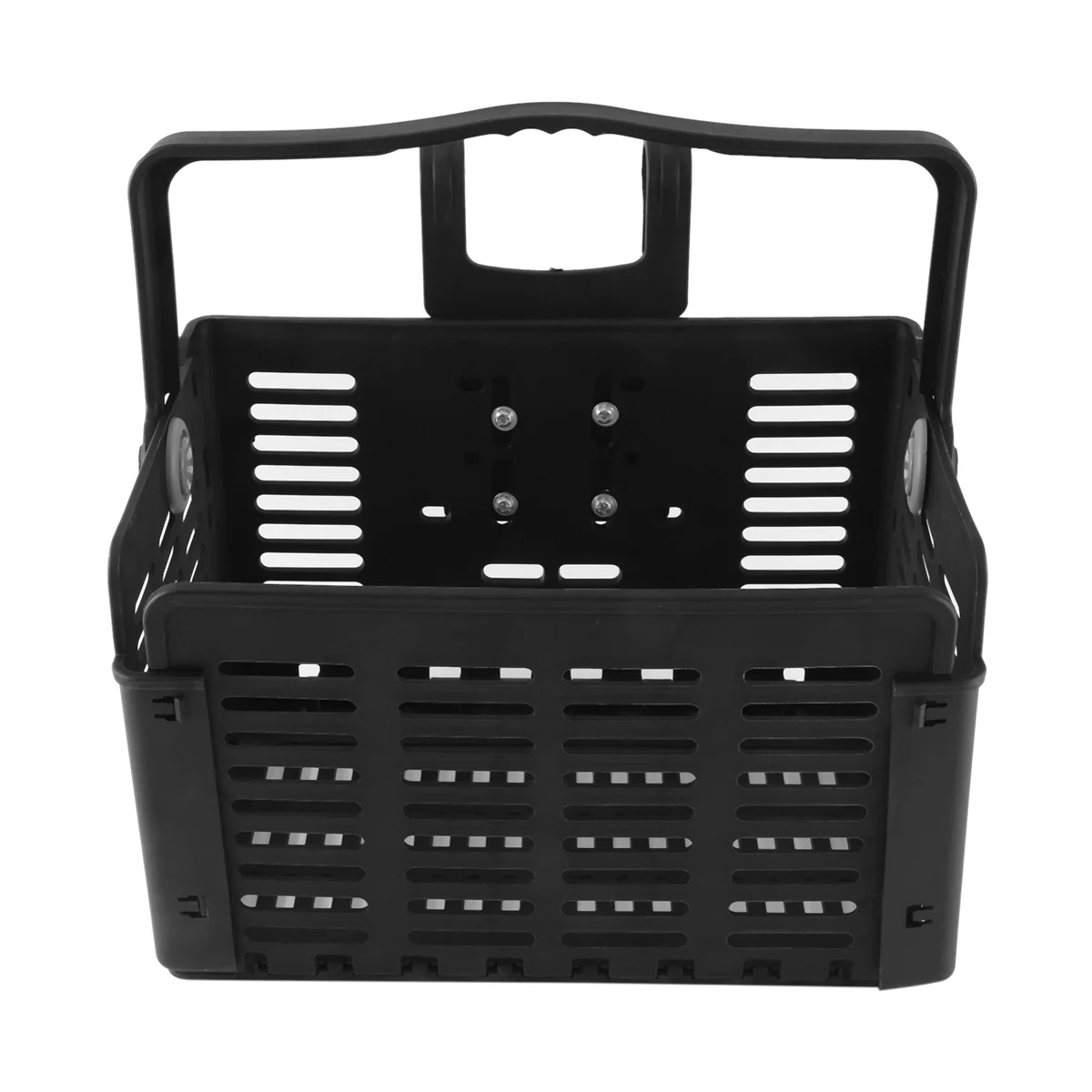 

T35C Folding Rear Bike Basket,Black,31.5 x22.5x20.5cm/12.4 x 8.8 x 8.0inch(Open)Universal Bike Baskets,Bike Storage